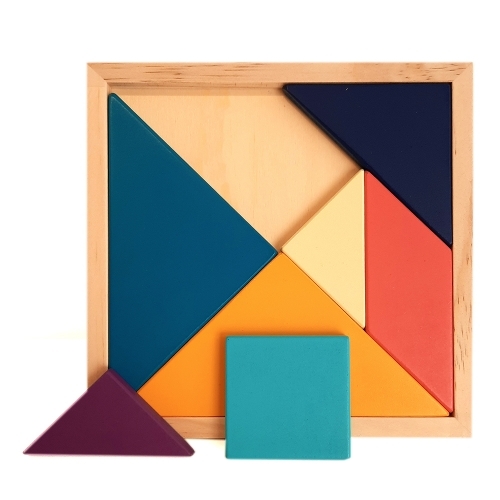  Tangram wooden puzzle