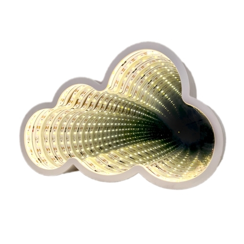 LED лампа с безкраен ефект "Облак"