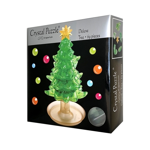 3D кристален пъзел Коледно дърво