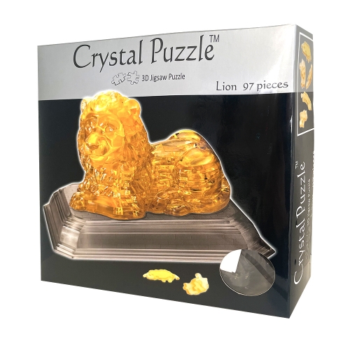 3D Crystal Puzzle Lion