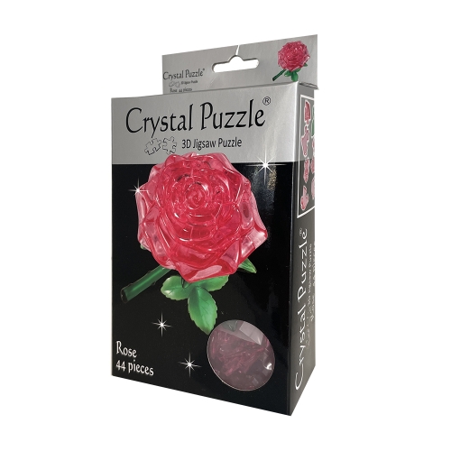 3D Crystal Puzzle Rose
