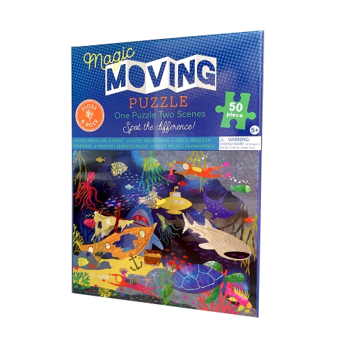 Magic moving puzzle Ocean