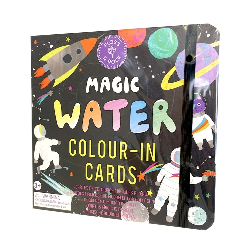 Магически карти за оцветяване с вода - Космос