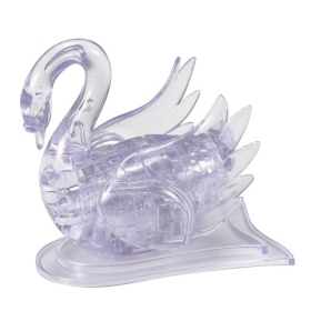 3D кристален пъзел Лебед