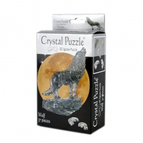 3D кристален пъзел Вълк
