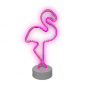 LED лампа фламинго