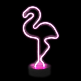 LED лампа фламинго