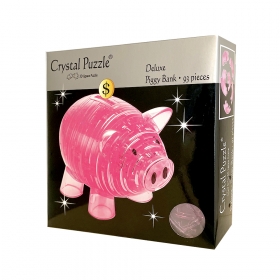 3D Crystal Puzzle Piggy Bank