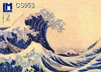 Postcard HOKUSAI WAVE CS053