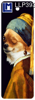 Bookmark VERMEER WITH DOG FACE LLP393