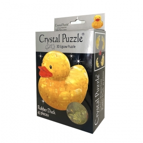 3D Crystal Puzzle Rubber Duck