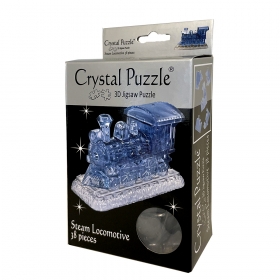 3D Crystal Puzzle Steam Locomotive