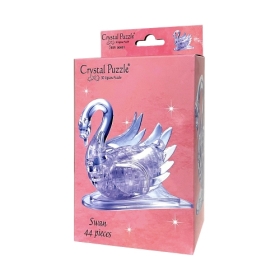 3D Crystal Puzzle Swan
