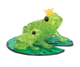 3D Crystal Puzzle Frog